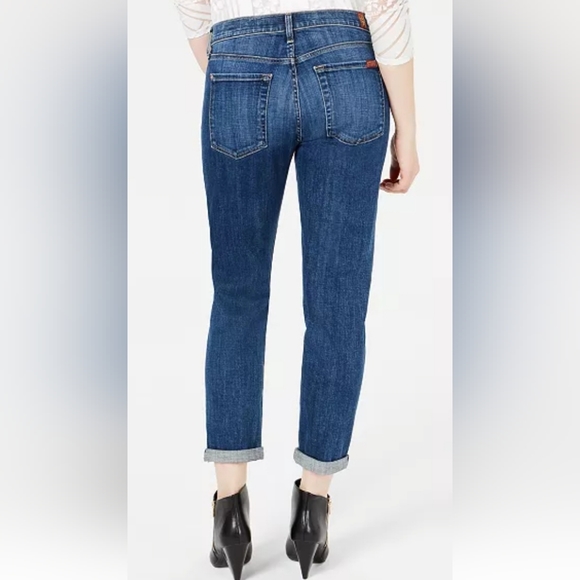 7 for all Mankind Josaphifina Straight Leg Boyfriend Jeans - Picture 2 of 16